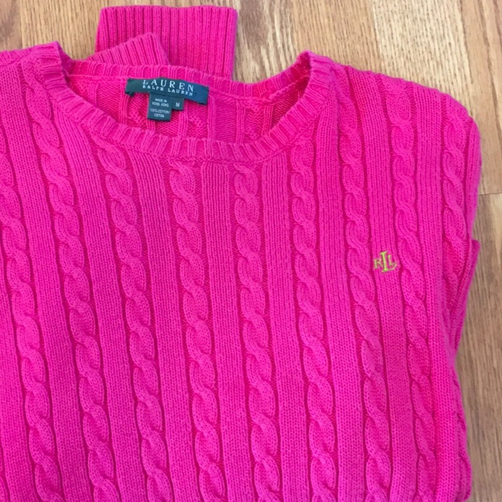Pink Ralph Lauren Sweater - Picture 4 of 5
